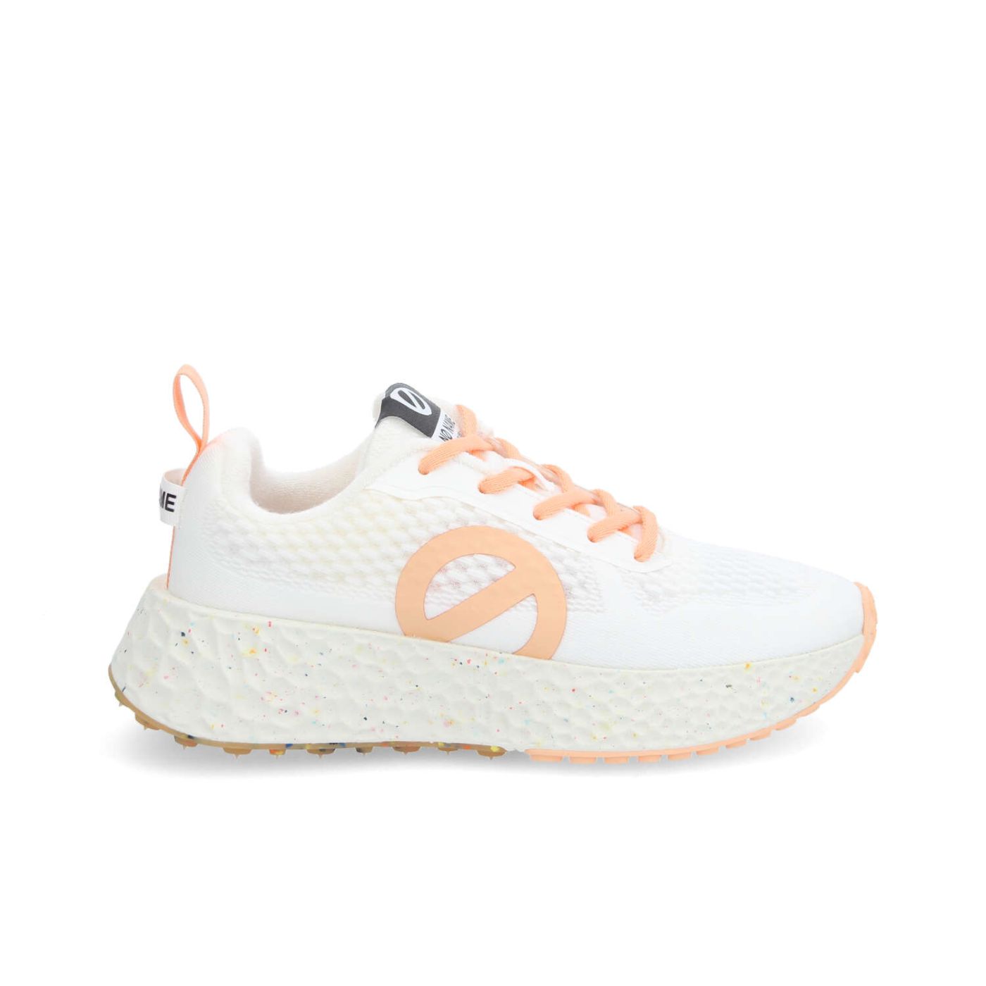 CARTER FLY W - MESH RECYCLED - BLANC/ORANGE